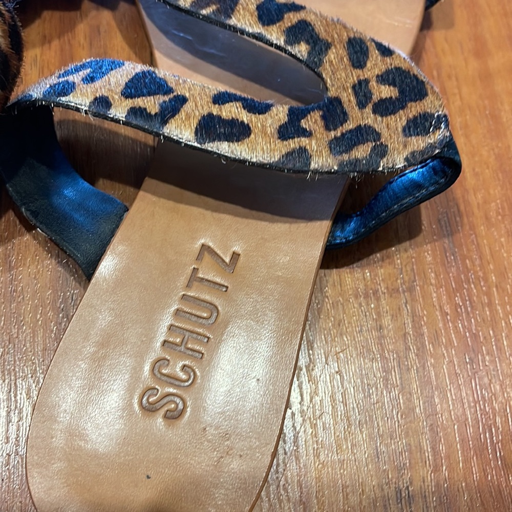 Leopard sandals - Picture 2 of 4